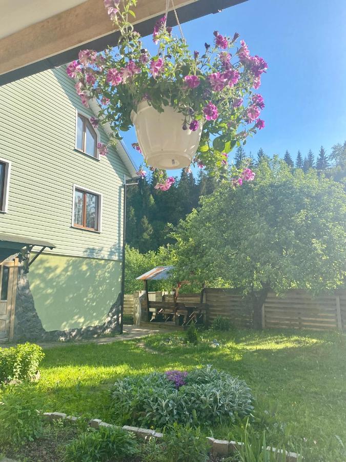 Medova Hata Hotel Verkhnyaya Rozhanka ภายนอก รูปภาพ